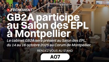 GB2A présent au Salon des EPL 2025 à Montpellier pour partager son expertise et rencontrer les acteurs territoriaux