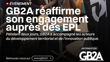 GB2A confirme son engagement auprès des Entreprises Publiques Locales lors de sa participation au Salon des EPL 2025 à Montpellier