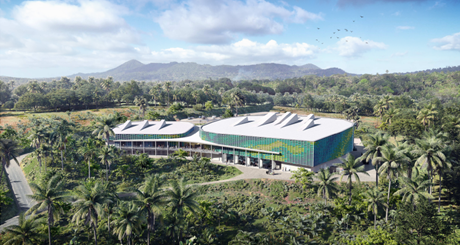 GB2A INGÉNIERIE SPRINT est AMO pour l’Arena Ouangani à Mayotte