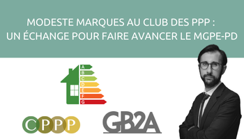 Les perspectives d’évolution du MGPE-PD : élargissement du périmètre, financement des AMO et transparence de la dette verte pour les collectivités.