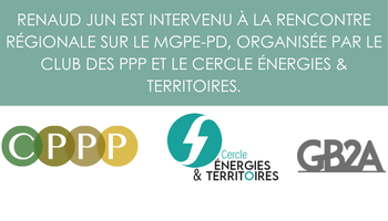GB2A à la Rencontre Régionale Pédagogique sur le MGPE-PD : Expertise sur la mise en œuvre des contrats de performance énergétique